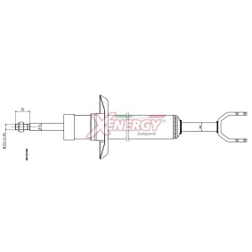 Stoßdämpfer X842341 für A4 Cabrio (8H7, B6, 8HE, B7) für 38,75 CHF