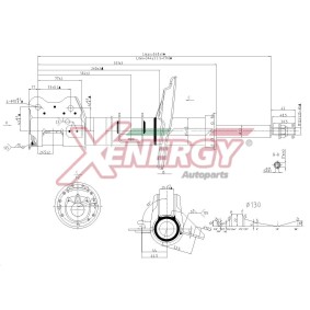 Stoßdämpfer X911990 von AP XENERGY günstig für 82,10 € online kaufen