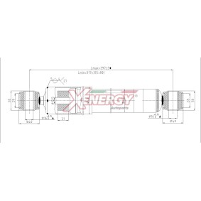 Stoßdämpfer X991502 für IVECO