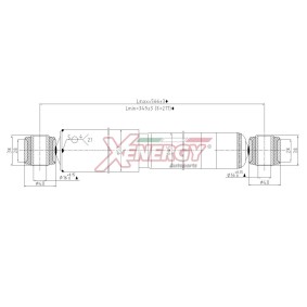 Stoßdämpfer X992515 für IVECO