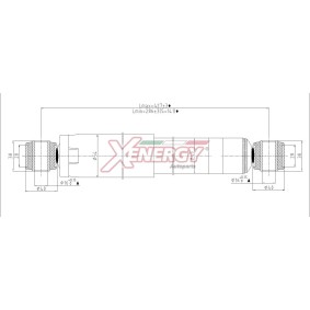 Stoßdämpfer X992516 für IVECO
