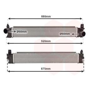 Köp Intercooler av VAN WEZEL 17014713 till det låga priset 1393,16 kr