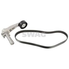 Achetez des Jeu de courroies trapézoïdales à nervures SWAG 64 10 7427 à prix pour 70,12 €
