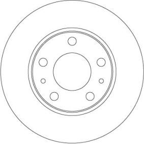 Compre Disco de travão da TRW DF6287 a um preço baixo por 52,52 €