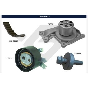 Achetez des Kit de distribution + pompe à eau HUTCHINSON KH 546WP78 à prix pour 137998,79 €
