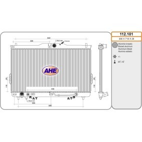 Acquista Radiatore motore da AHE 112.101 a buon mercato per soli 257,25 €