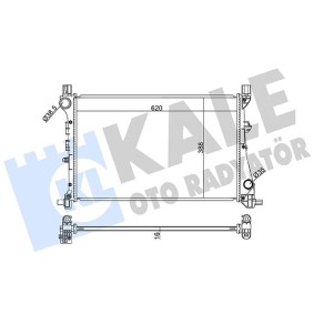 Acquista Radiatore motore da KALE OTO RADYATOR 348440 a buon mercato per soli 84,97 €
