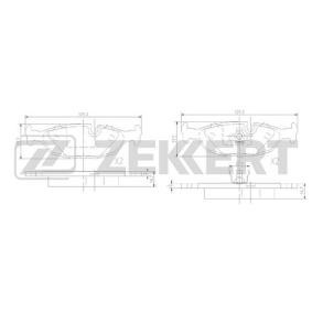 Acquista Kit pastiglie freni da ZEKKERT BS-1385 a buon mercato per soli 45,28 €