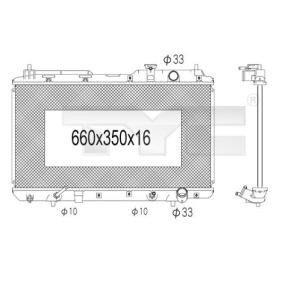 Achetez des Radiateur du moteur TYC 712-1005 à prix pour 126,52 €
