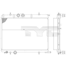 Achetez des Radiateur du moteur TYC 726-0006 à prix pour 88,46 €