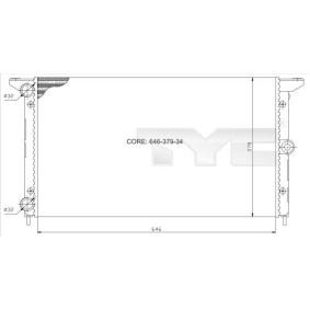 Achetez des Radiateur du moteur TYC 737-0014 à prix pour 122,45 €