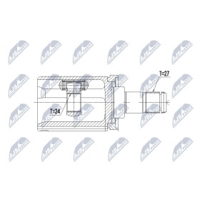Compre Junta homocinética de NTY online para 2 Cabrio (F23) a precios moderados