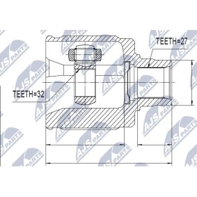 Achetez des Jeu de joints, arbre de transmission NTY NPW-HD-019 à prix pour 58,91 €