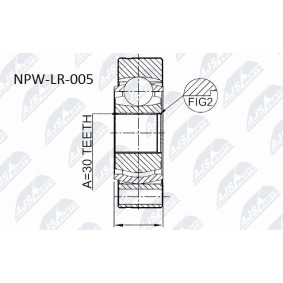 Kjøp Drivledd av NTY NPW-LR-005 til den lave prisen 722,31 NOK