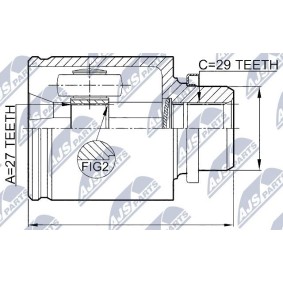 Gelenksatz, Antriebswelle NPW-NS-039