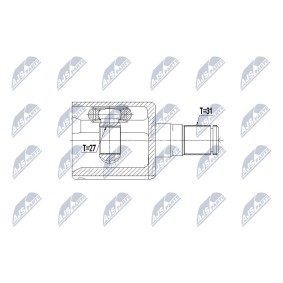 Gelenksatz, Antriebswelle NPW-VV-076