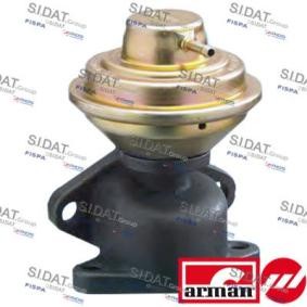 Comprar Válvula EGR de SIDAT 83.702AS a bajo precio de 61,14 €
