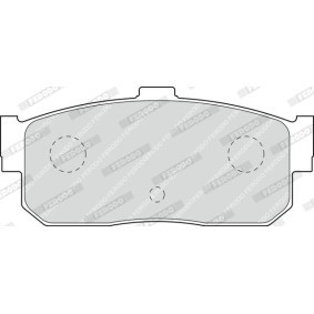 Acquista Kit pastiglie freni da FERODO FDB796 a buon mercato per soli 29,68 €