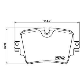 Köp Bromsbelägg av MAGNETI MARELLI 363700436033 till det låga priset 1229,46 kr