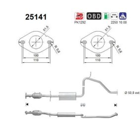 Acquista Catalizzatore da AS 25141 a buon mercato per soli 417,54 €