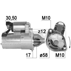 Köp Startmotor av MESSMER 221000 till det låga priset 4227,28 kr