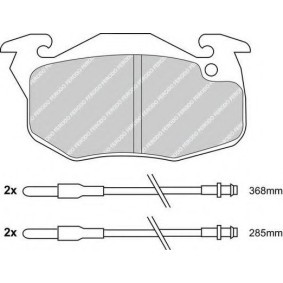 Acquista Kit pastiglie freni da FERODO FQT719 a buon mercato per soli 113,96 €