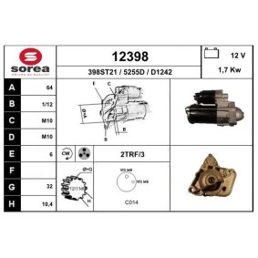 Köp Startmotor av EAI 12398 till det låga priset 2002,16 kr
