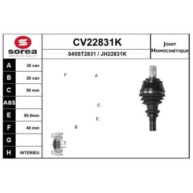 Acquista Kit giunti semiasse da EAI CV22831K a buon mercato per soli 58,25 €