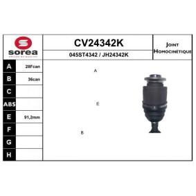 Acquista Kit giunti semiasse da EAI CV24342K a buon mercato per soli 113,64 €