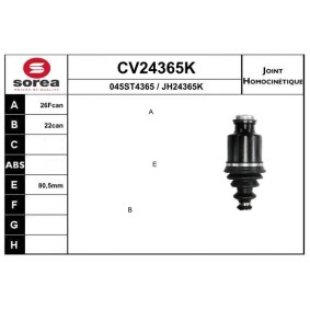 Acquista Kit giunti semiasse da EAI CV24365K a buon mercato per soli 113,64 €