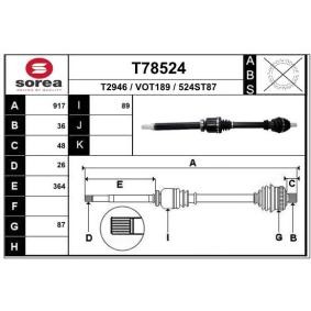 Acquista Semiasse da EAI T78524 a buon mercato per soli 126,81 €