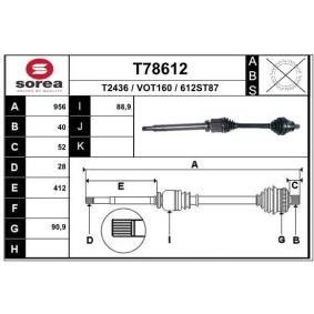 Acquista Semiasse da EAI T78612 a buon mercato per soli 137,52 €
