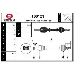 Compre Veio de transmissão da EAI T88121 a um preço baixo por 116,35 €