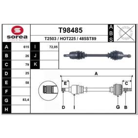 Acquista Semiasse da EAI T98485 a buon mercato per soli 114,35 €