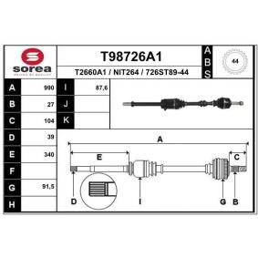 Antriebswelle T98726A1