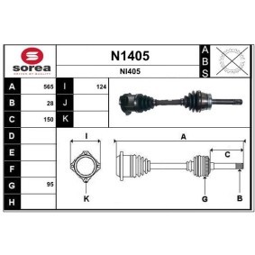 Antriebswelle N1405