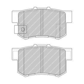 Acquista Kit pastiglie freni da FERODO FSL1781 a buon mercato per soli 85,39 €