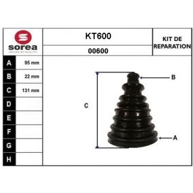 Achetez des Jeu de joint-soufflet, arbre de commande SERA KT600 à prix pour 14,00 €