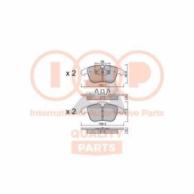 Acquista Kit pastiglie freni da IAP QUALITY PARTS 704-14072P a buon mercato per soli 104,30 €