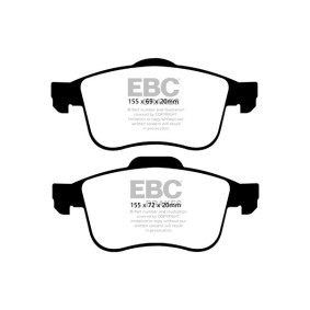 Acquista Kit pastiglie freni da EBC Brakes DP22090 a buon mercato per soli 140298,77 €