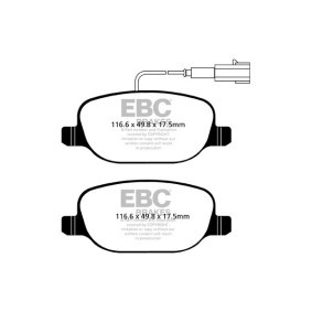 Compre Pastilhas de travão da EBC Brakes DP42080R a um preço baixo por 141448,76 €