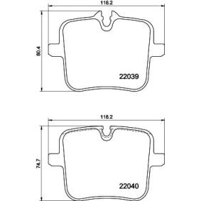 Achetez des Plaquettes de frein MINTEX MDB4052 à prix pour 65,38 €
