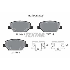 Acquista Kit pastiglie freni da TEXTAR 2213901 a buon mercato per soli 57,74 €