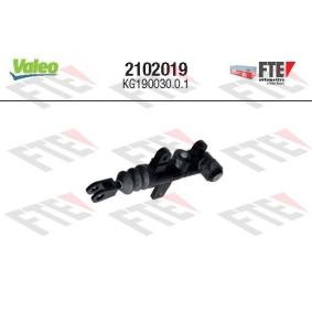 Comprar Cilindro maestro, embrague de VALEO 2102019 a bajo precio de 290,42 €