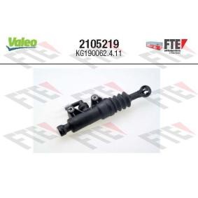 Compre Cilindro transmissor, embraiagem da VALEO 2105219 a um preço baixo por 54,21 €