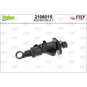 Comprar Cilindro maestro, embrague de VALEO 2106015 a bajo precio de 184,02 €