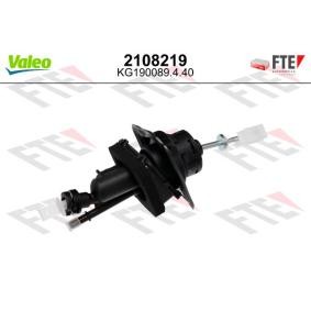 Comprar Cilindro maestro, embrague de VALEO 2108219 a bajo precio de 68,58 €