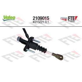Comprar Cilindro maestro, embrague de VALEO 2109015 a bajo precio de 149,57 €