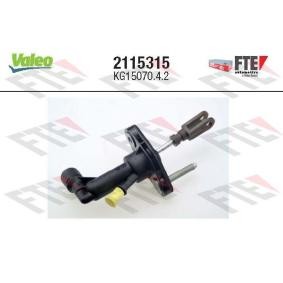 Comprar Cilindro maestro, embrague de VALEO 2115315 a bajo precio de 172,37 €