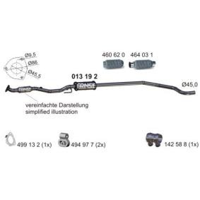 Mittelschalldämpfer 013192